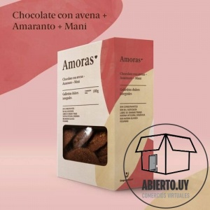 Chocolate Amaranto y Maní