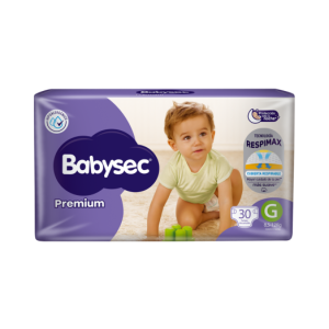 Pañal Babysec Premium G X120