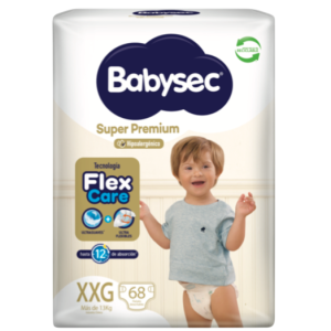 Pañales Babysec Super Premium XXG X68