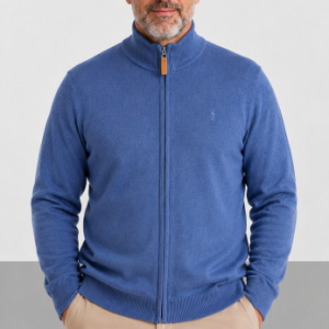 Campera con cierre 