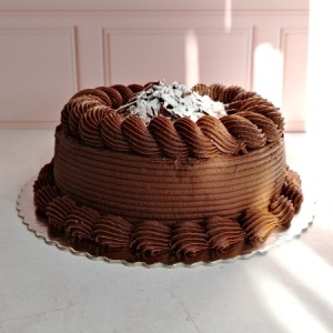 Postre de chocolate
