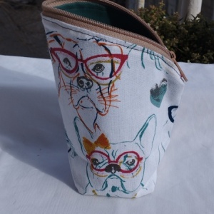 Porta mate impermeable perritos